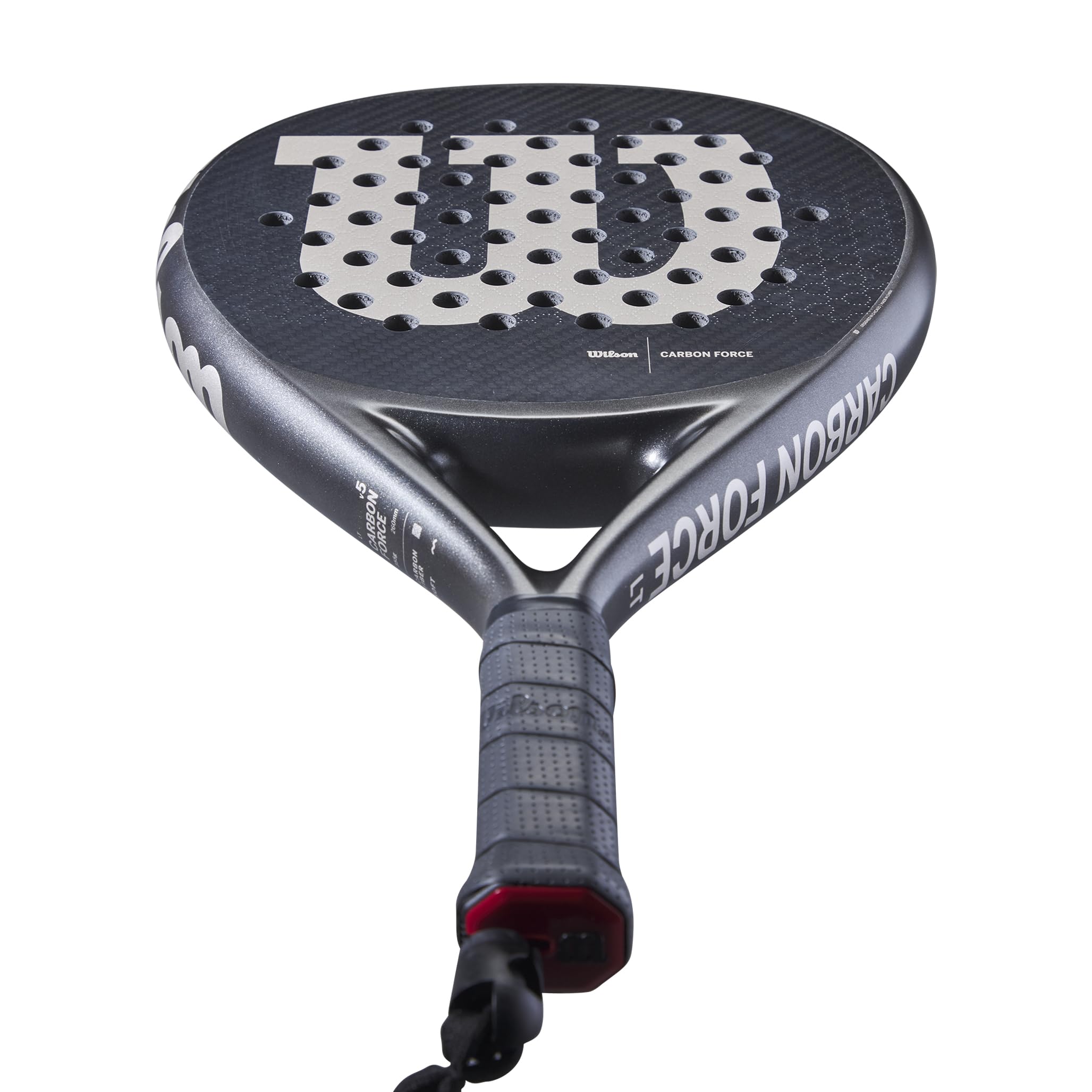 Wilson Carbon Force Lt Padel Racket - Grey