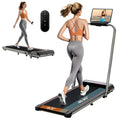 Treadmill with Incline, 3 in 1 Walking Pad with Incline for Home Office w/3.0HP Motor/7.6MPH, Walking Pad with Handle Bar/Remote