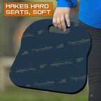 Northeast Products Therm-A-Seat Sport Cushion Stadium Seat Pad, Navy Blue 13''X14''X.75''