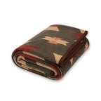 Putian Merino Wool Blanket - 87'' X 63'' Great For Bed, Couch, Camping, Outdoors, Travel & Emergency -Large Warm Soft Washable W