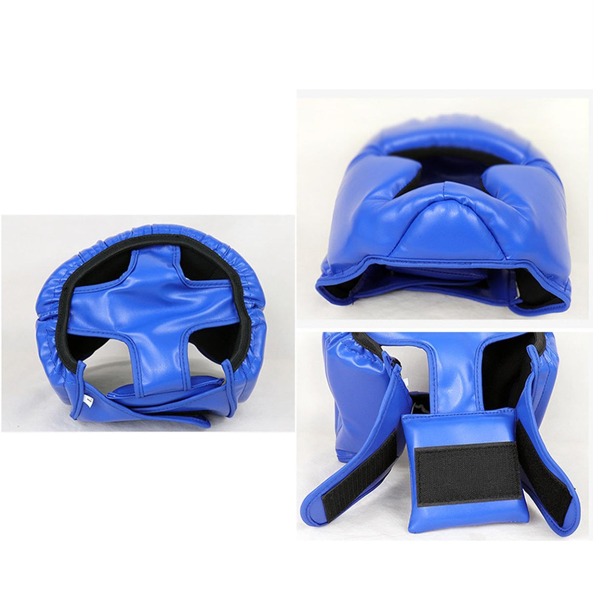 Calandis Boxing Headgear Cheek Protection Portable Head Guard For Sanda Muay Thai Mma Children Red | Head Gear | Protective Gear