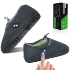 Foot Warmer, Electric Foot Warmer With 5000Mah Battery, Heated Slippers Women Men, Heated Foot Warmer With Smart Dual Independen