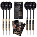 One80 ?He Dark Destroyerprofessional Steel Tip Dart 6 Barrels In Two Styles(20/22G) With Aluminum Shafts, Thick Flight, Slim Cas