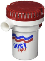 Rule High-Performance 1500Gph, 24 Volt Water Pump For Boats - Bilge Pump With Pressure Switch, Submersible Pump, And Float Switc