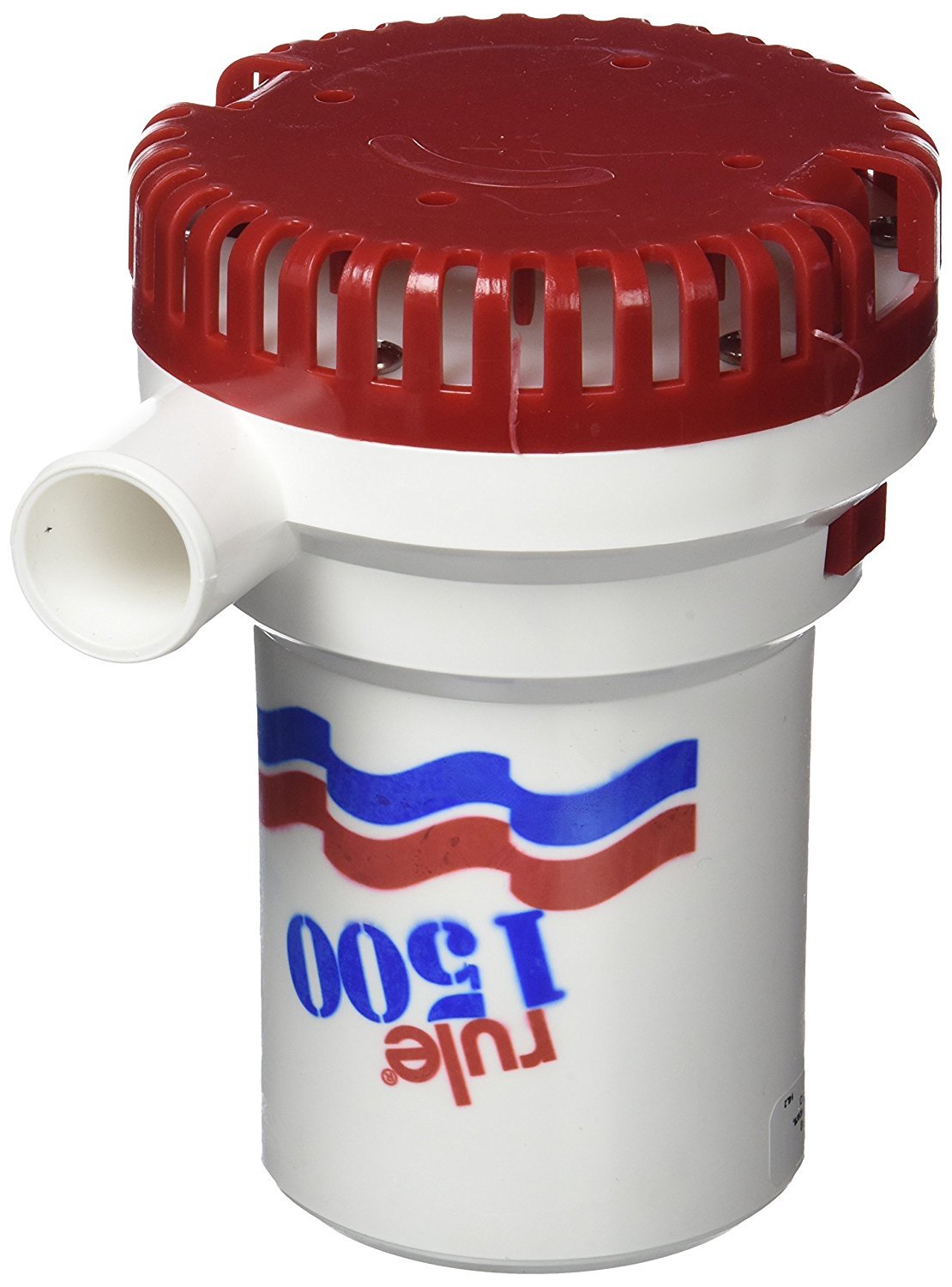 Rule High-Performance 1500Gph, 24 Volt Water Pump For Boats - Bilge Pump With Pressure Switch, Submersible Pump, And Float Switc