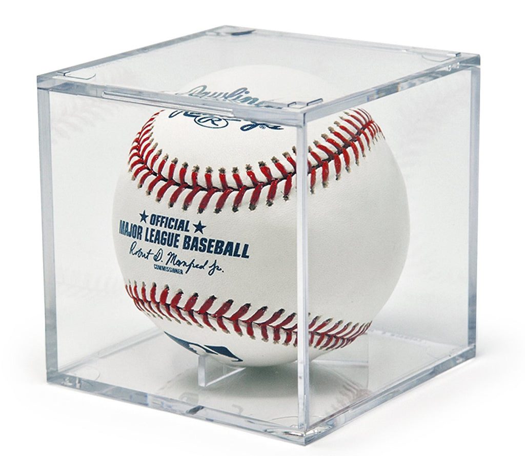 8 Pack Ballqube Baseball Display Case Autographed Baseball Case For Display Uv Protected Baseball Cube Display Memorabilia Baseb