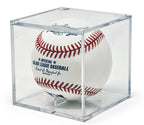 8 Pack Ballqube Baseball Display Case Autographed Baseball Case For Display Uv Protected Baseball Cube Display Memorabilia Baseb