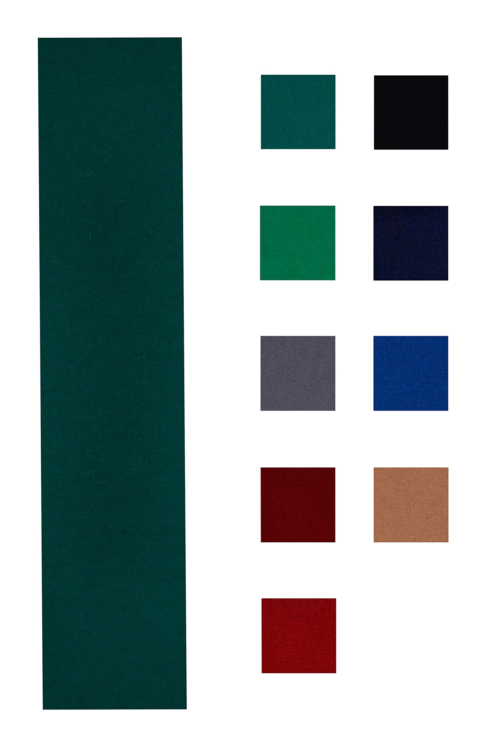 Accuplay 20 oz Pre Cut Pool Table Felt - Billiard Cloth Spruce Green for 7 Table