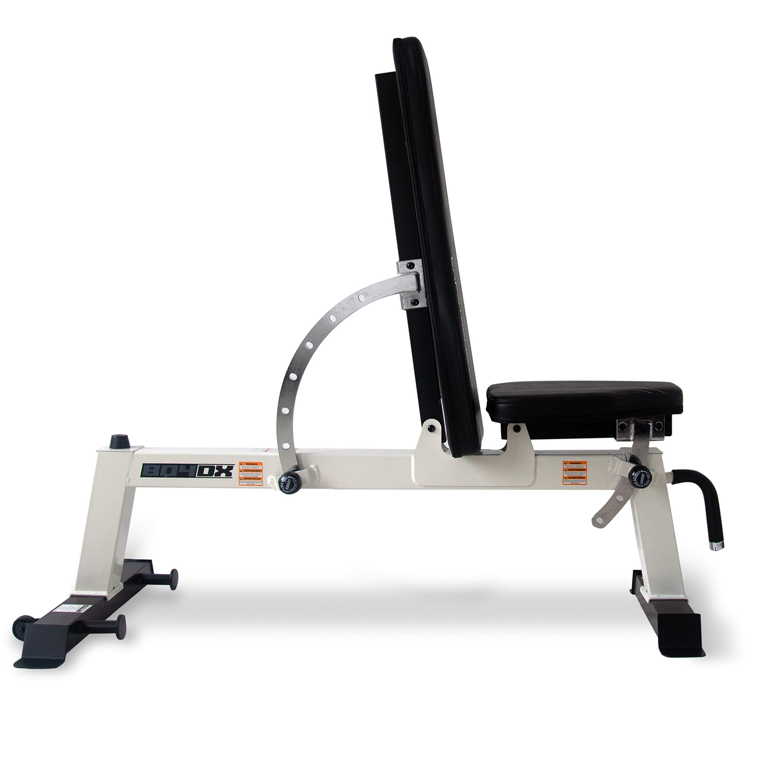 Cap Barbell Deluxe Utility Weight Bench, White (Fm-Cs804Dx-Wh)