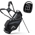 uniHimal 14 Way Dividers Golf Stand Bag Lightweight, Golf Bag for Men Women with Multiple Pockets, Dual Strap and Rain Cover Hoo