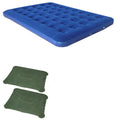 Zaltana Double Size Air Mattress 2 Inflatable Pillow Combo (Amd+Pl1X2)