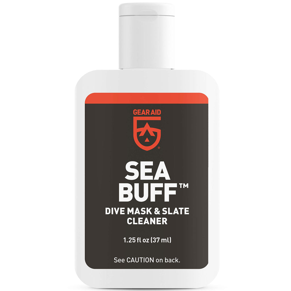 Gear Aid Sea Buff Dive Mask And Slate Cleaner, 1.25 Fl Oz, Clear