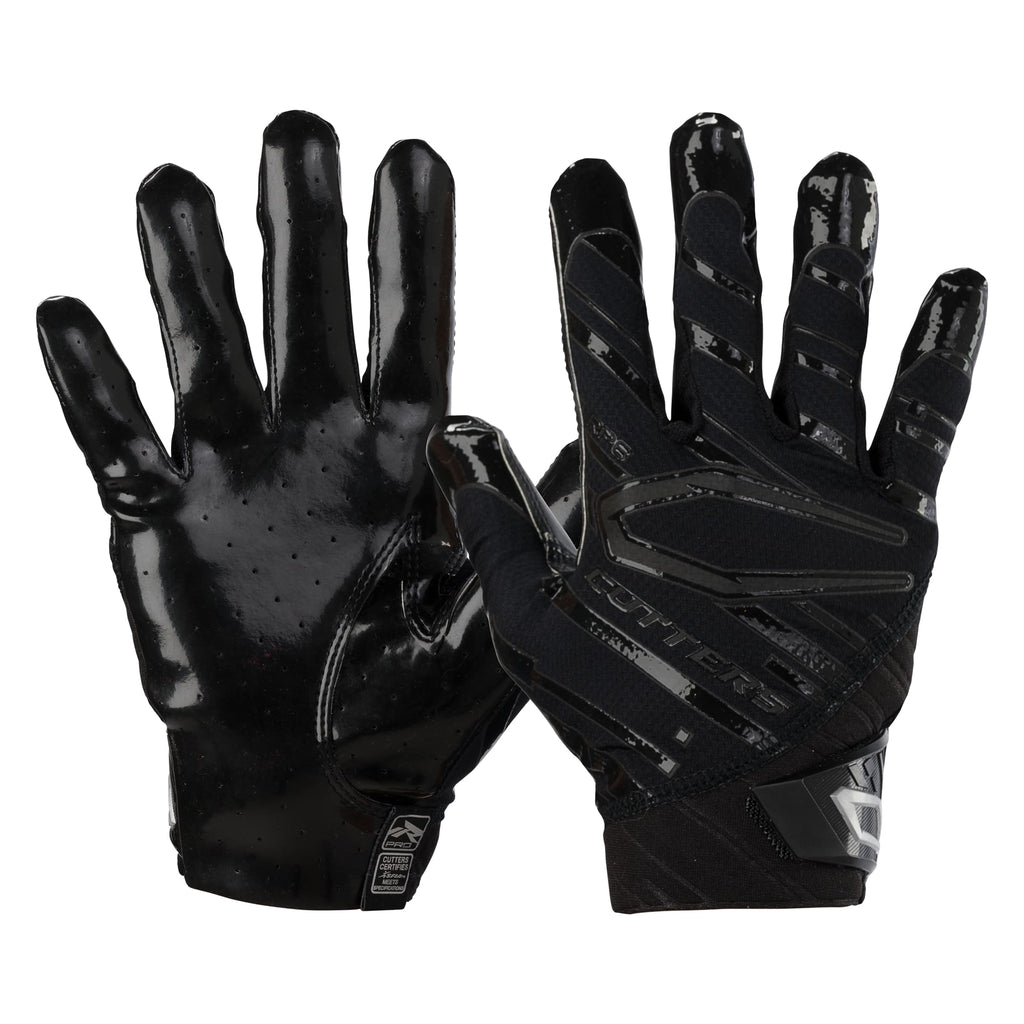 Cutters Rev Pro 6.0 Receiver Gloves Solid Black XXXL