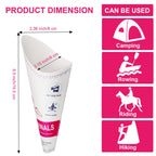 Disposable Female Urination Device Portable Lightweight Women Urinal Funnel Outside Standing Pee Cup Waterproof Paper Standing U