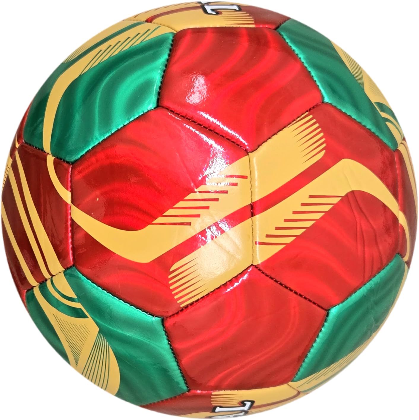 PLAYPRO Country Training Soccer Ball: World Edition (Portugal - Gold, 5)