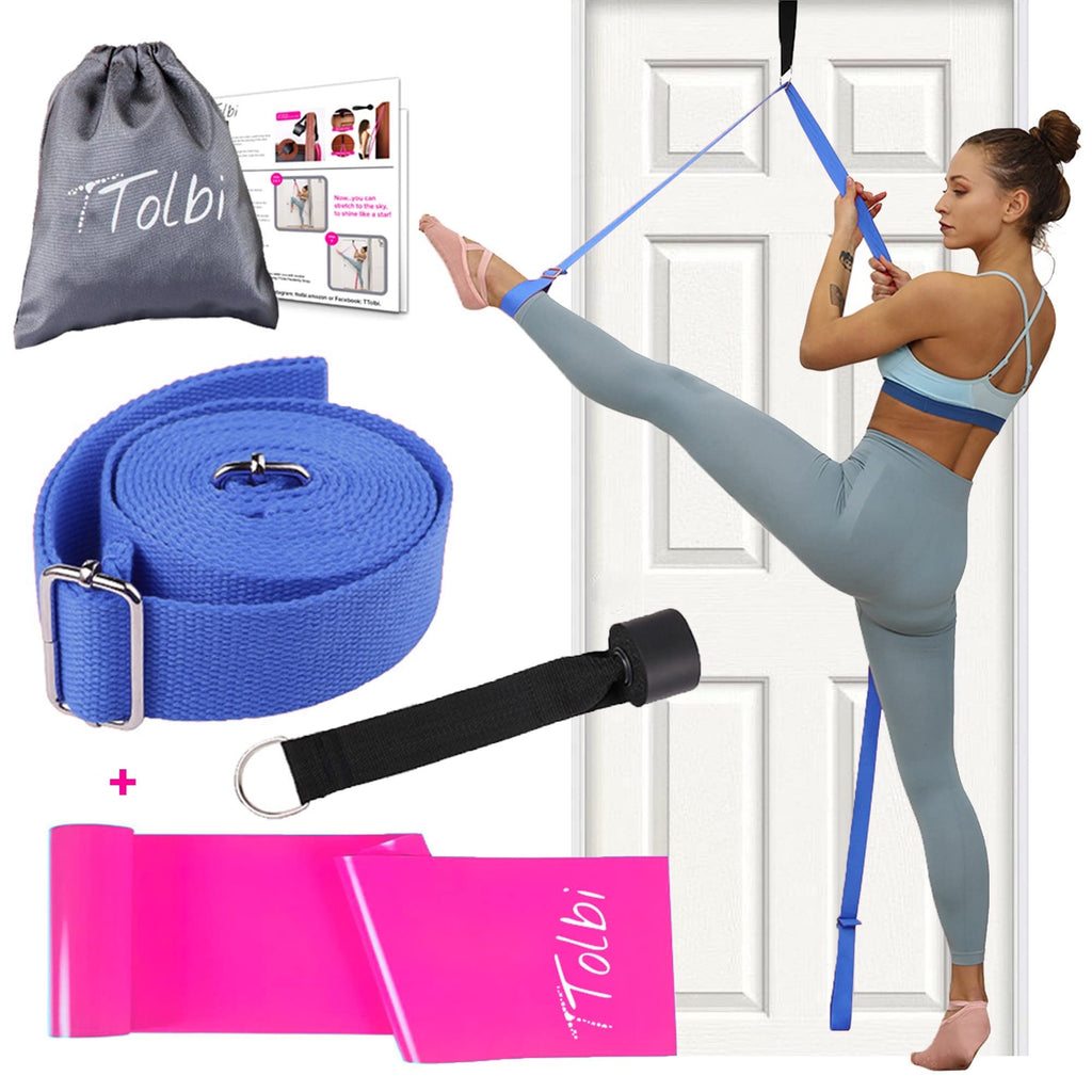 Ttolbi Door Leg Stretcher: Stretching With Leg Flexibility Trainer, Dance Equipment : Splits Trainer Bands For Stretching In Bal