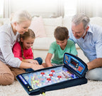 Trisquirrel Pinball Machine Electronic Tabletop Pinball Game 16.5 Inch With Lights & Sounds  Led Digital Scoreboard--Ideal For F