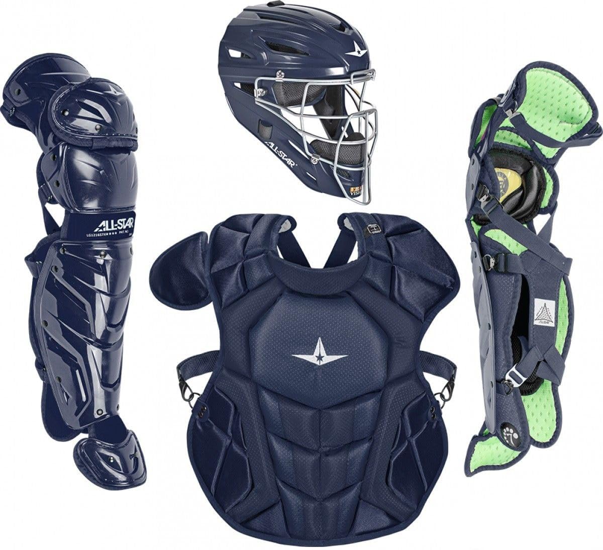 All-Star System7 Axis Nocsae Intermediate Baseball Catcher'S Set