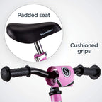 Schwinn Toddler Balance Bike, Boys And Girls, Fits Kids 28-38-Inches Tall, With 12-Inch Wheels, Beginner Rider Training, Pink