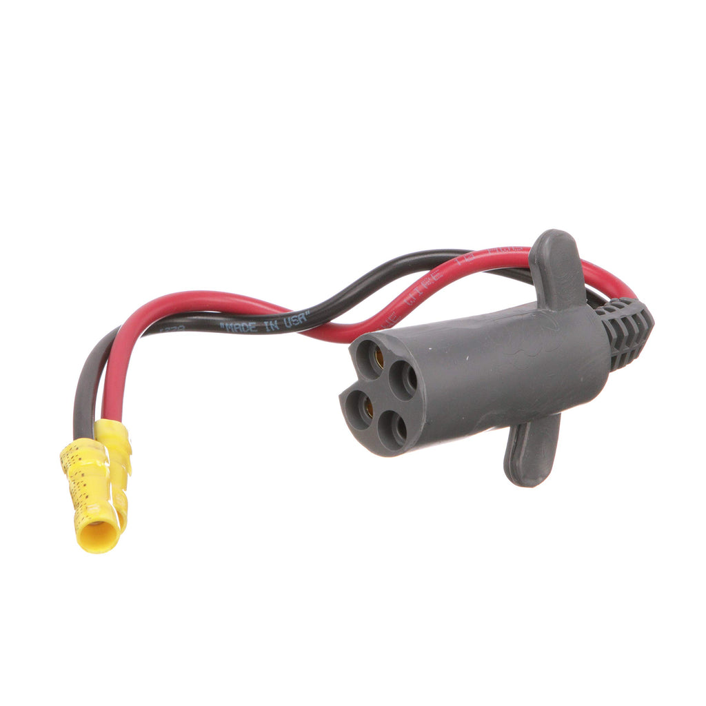 Attwood 8M4000953 Trolling Motor Power Plug, 2-Prong, Connects With 12-Volt, 24-Volt Or 36-Volt Motors
