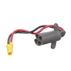 Attwood 8M4000953 Trolling Motor Power Plug, 2-Prong, Connects With 12-Volt, 24-Volt Or 36-Volt Motors