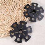 Besportble 10 Pcs Trekking Pole Snow Baskets Removable Mud Ski Basket Walking Hiking Stick Replacement Accessory For Hiking Trek