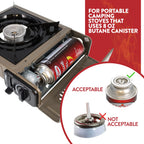 12 Butane Fuel Gasone Canisters For Portable Camping Stoves