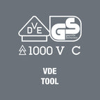 Wera 1060 I/1062 I/6 Kraftform Vde Screwdrvr Set 6 Pieces