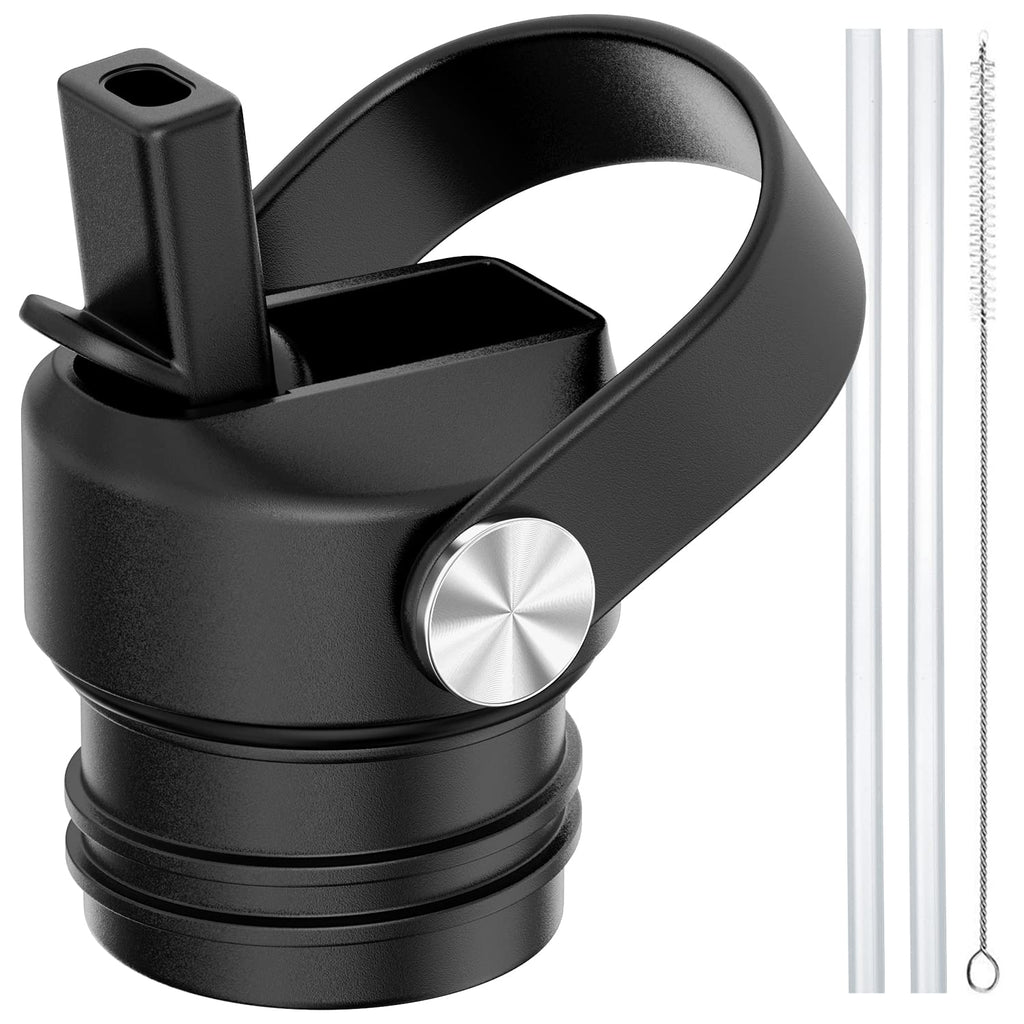 Standard Mouth Straw Lid For Hydroflask 24 21 18 Oz,Lid With Straws Fit For Hydro Flask And Other Water Bottles Sports Cap Top R