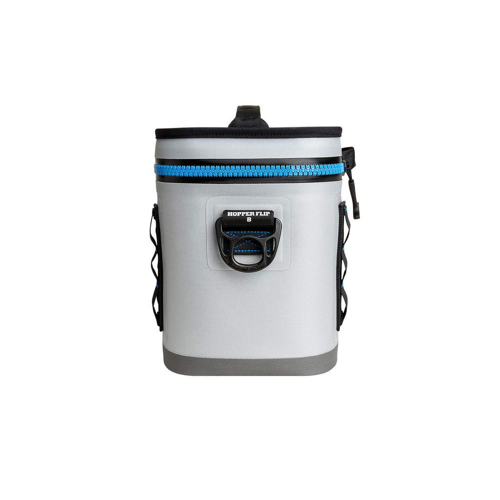 YETI Hopper Flip 8 Portable Cooler, Fog Gray/Tahoe Blue