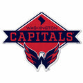Rico Industries Nhl Washington Capitals Diamond Shape Cut Pennant - Home And Living Room D  Cor - Soft Felt Ez To Hang
