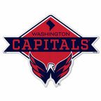 Rico Industries Nhl Washington Capitals Diamond Shape Cut Pennant - Home And Living Room D  Cor - Soft Felt Ez To Hang