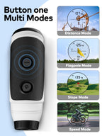 Moesapu Range Finder Golf With Slope, 1200Yd Laser Range Finder With Tripod Mount Hole, 7X Magnification Flag Lock Locking Vibra