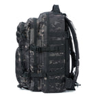 Reebow Gear Military Tactical Backpack Large Army 3 Day Assault Pack Molle Bag Backpacks (Black Camo)