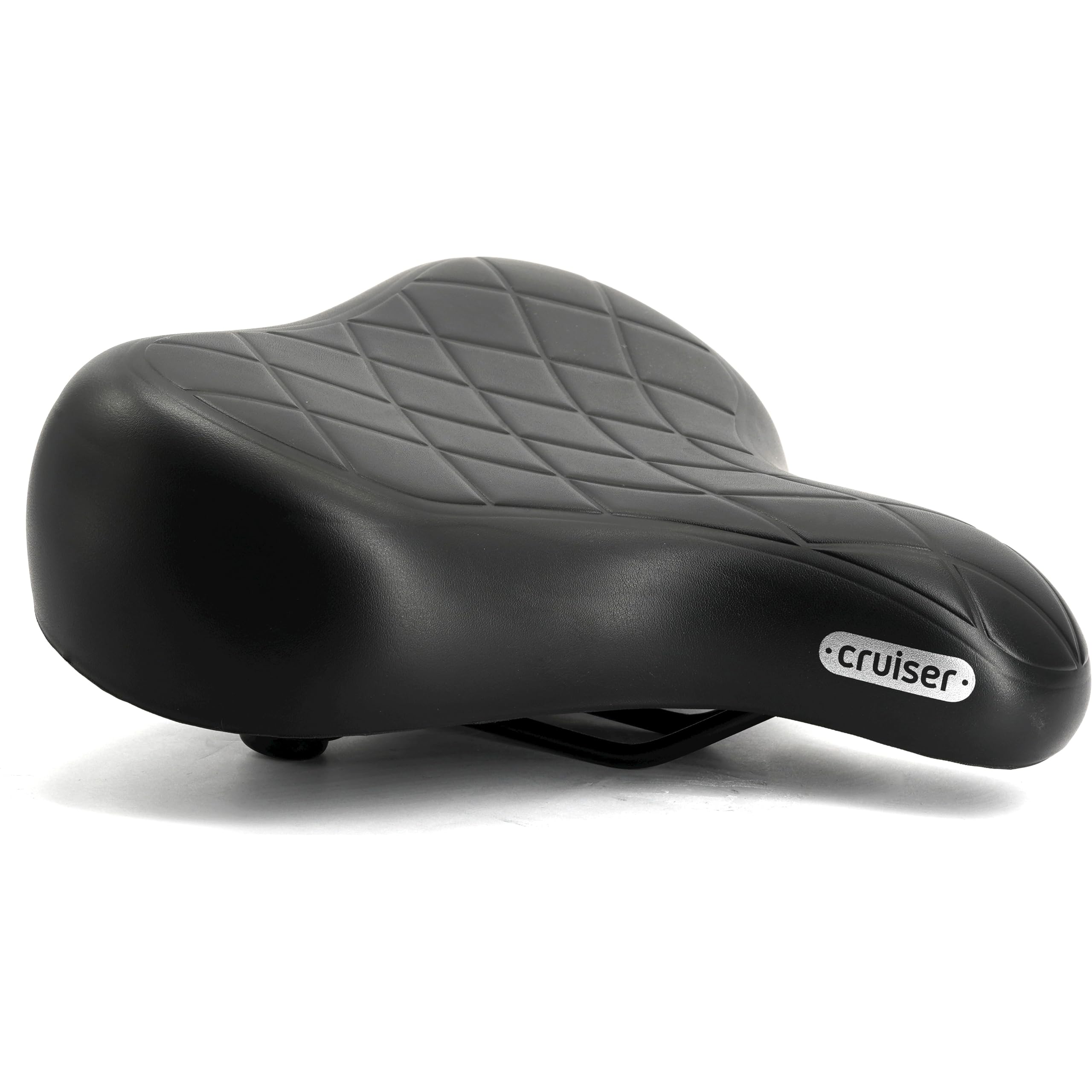 Selle Royal Cruiser, Super-Sized Comfort XXL Unisex Bike Seat for Comfortable Commuting, Black, XXL