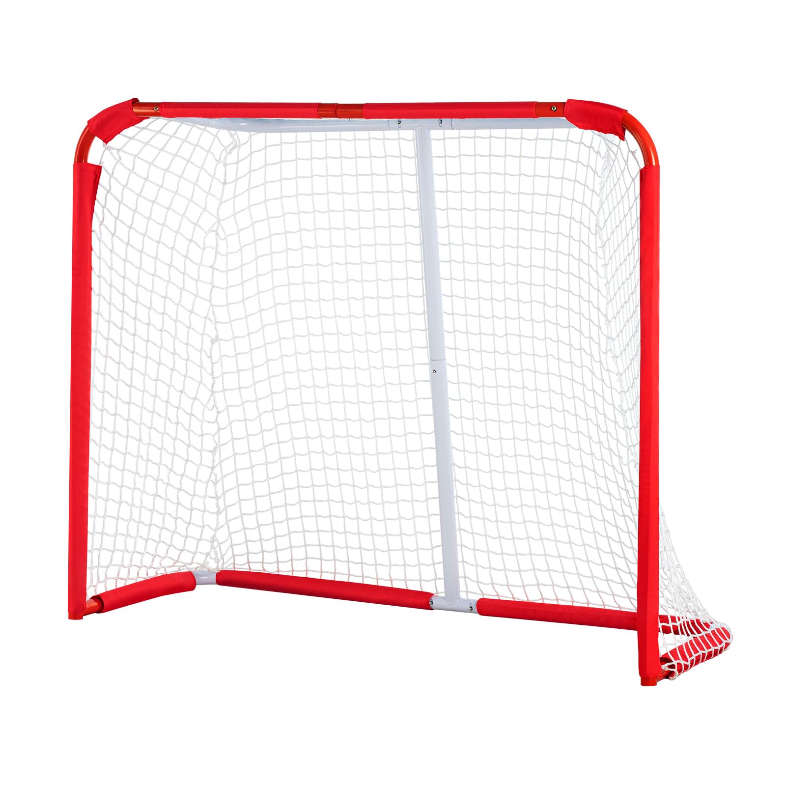 Vevor Youth Street Hockey Net Indoor Outdoor Steel Hockey Goal For Kids 54''X44''