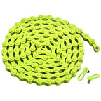 Zonkie Single-Speed Bicycle Chain 1/2 X 1/8 Inch 116 Links (Yellow, 1/2'' 1/8'' 116 Links)