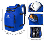Hamish Ski Boot Bag,50L Waterproof Ski Boots Bag Backpack,Snowboard Travel Lightweight Ski Bag Backpack For Ski Helmet, Goggles,