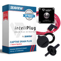 SEAVIEW InteliPlug ProXT Captive Drain Plug + Alarm | Never Lose Your Drain Plug Again | Fits All NPT 1/2 Garboards | Boating In