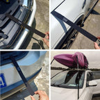 Fishyuan Quick Loops - Fast Kayak And Canoe Tie Down Anchor Straps For Car Hoods And Trunks