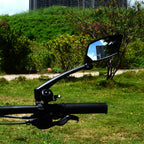 Bike Mirror For Handlebar Bikes Briskmore Bicycle Mirror For Scooter E-Bike, Scratch Resistant Glass Lens, Ajustable And Rotatab