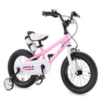 Royalbaby Freestyle Outdoor Childrens Bicycle Dual Handbrakes Sporty Kid Bike with Training Wheels and Adjustable Seat, 12 Inch