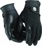 Hj Glove Men'S Black Winter Performance Golf Glove, X-Large, Pair