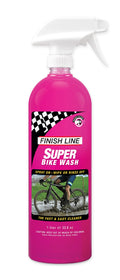 Finish Line Super Bike Wash Bicycle Cleaner, 1 Liter (338-Ounce) Spray Bottle