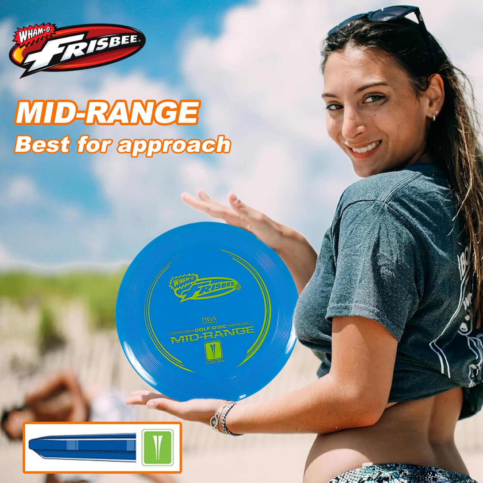 Intersport Frisbee Disc Golf 3 Pack, White