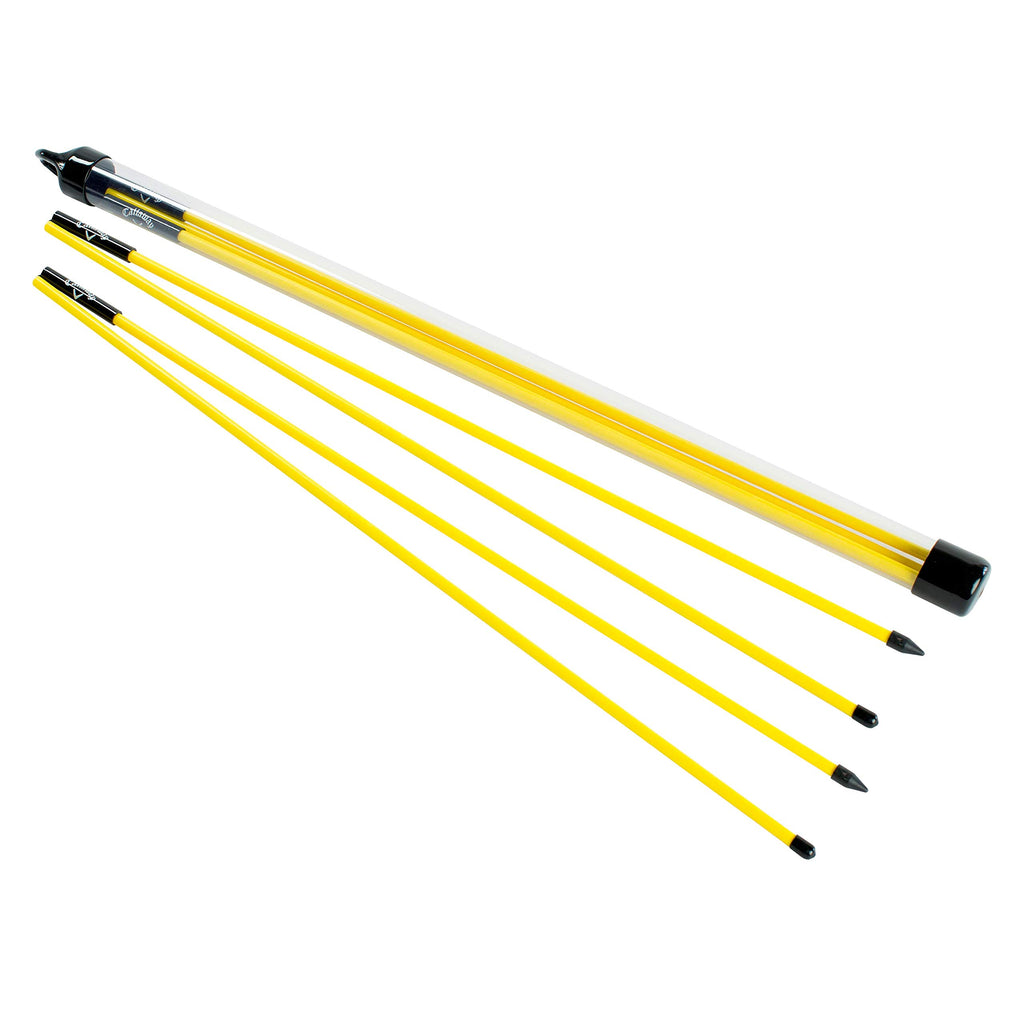 Callaway Alignment Stix, Golf Swing Trainer, Yellow, 48 Inches, (Set Of 2)