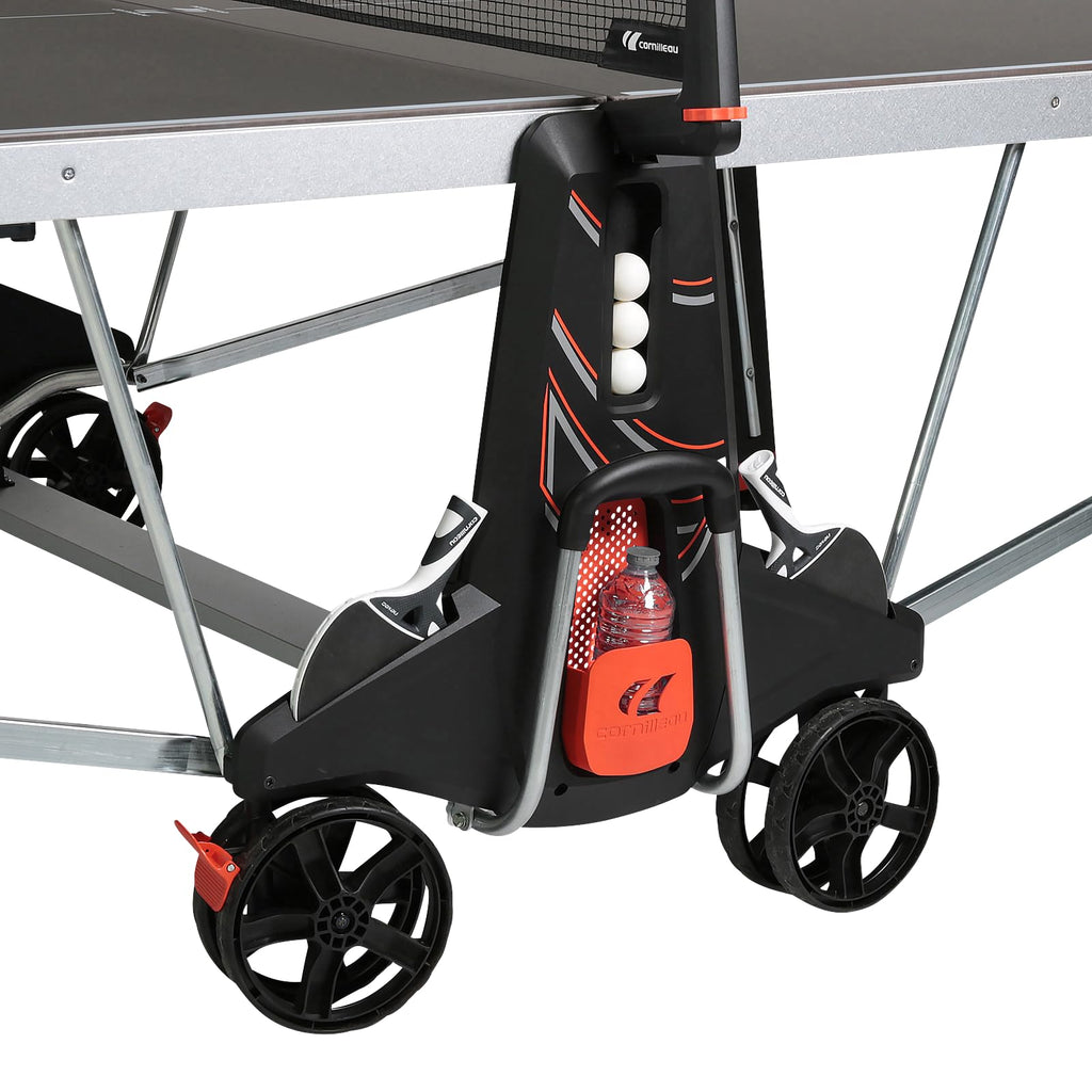 Cornilleau 600X Outdoor Table Tennis Table (Black)