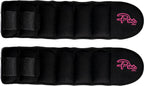 Adjustable Ankle Weights Set (1Lb - 5Lbs) - 10Lbs In Total - For Women, Men And Kids - Used For Workouts At Home, Pilates, Yoga,