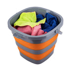 Collapsible Bucket With 1.32 Gallon (5L), Small Plastic Bucket For Sand Or Beach, Portable Water Tub For Cleaning, Fishing Water