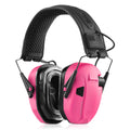 Savior Equipment Apollo Electronic Earmuffs Ear Protection For Shooting w/Soft Gel Ear Pads & Padded Headband, Pink